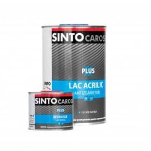 SET Lac acrilic PLUS Antizgârieturi și întăritor