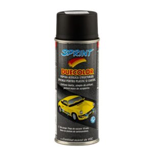 SPRAY Vopsea acrilica structurata neagra 400 ML