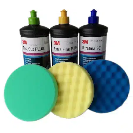 Pachet Paste Polish 3M 3 Buc 1000ML + 3 bureti aplicatori 150mm
