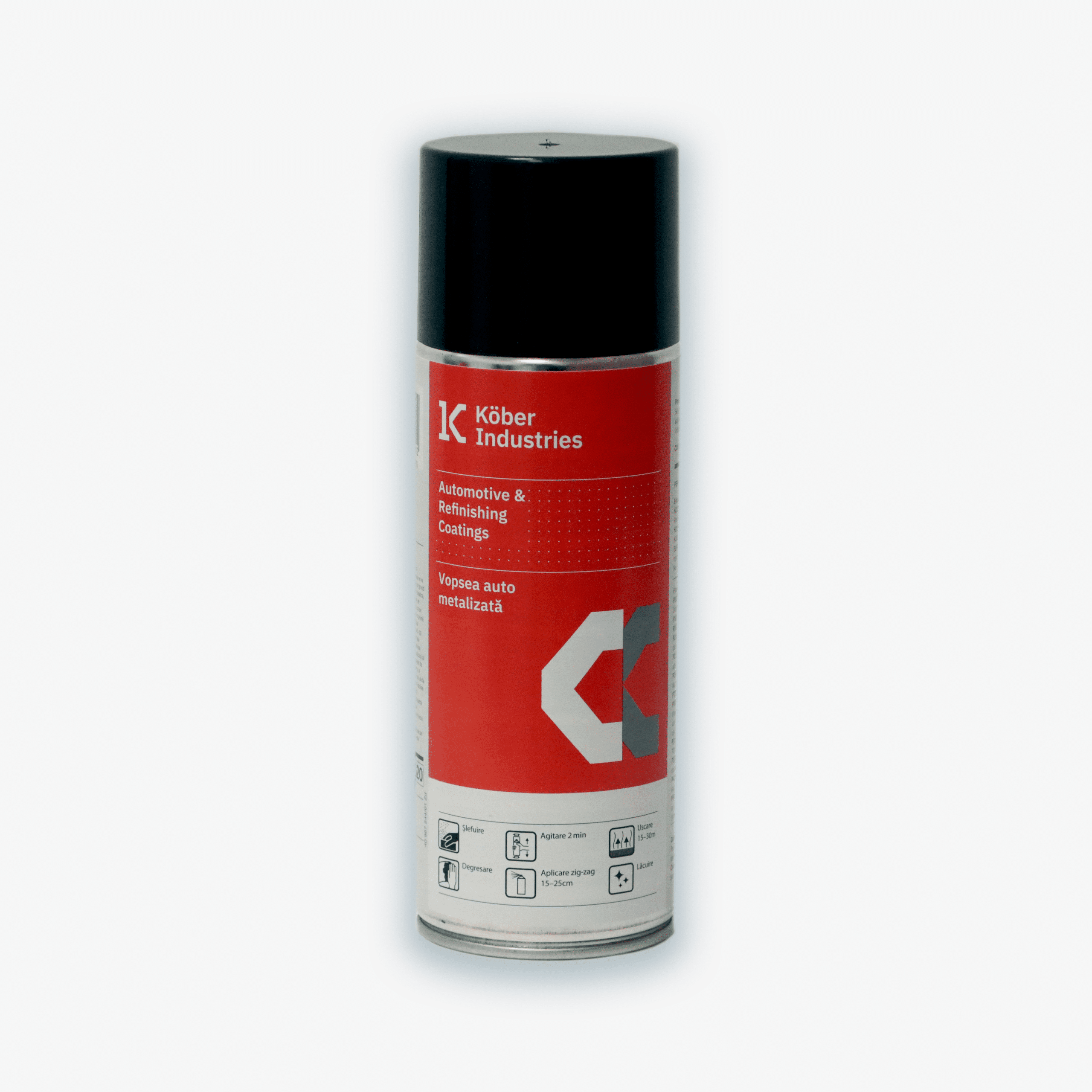 Spray KOBER Cod de Culoare LC9X- Deep Black Pearl- VW/ Audi/ Seat/ Skoda- 400 ml