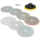 Set discuri diamantate 100 mm – 9 elemente cu adaptor M14